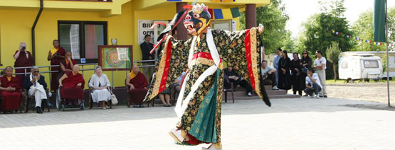 Taniec Szing Kjonga, bóstwa opiekuńczego klasztoru Bencien