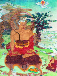 Pierwszy Sangje Njenpa - Mahasiddha Taszi Paldzior