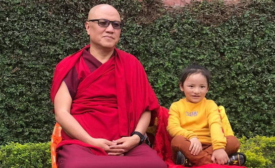 Drubwang Sangye Nyenpa Rinpoche and Yangsi Tenga Rinpoche