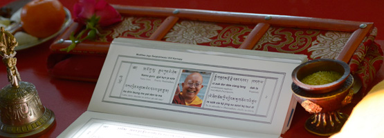Tradycyjny tekst do praktyki buddyjskiej