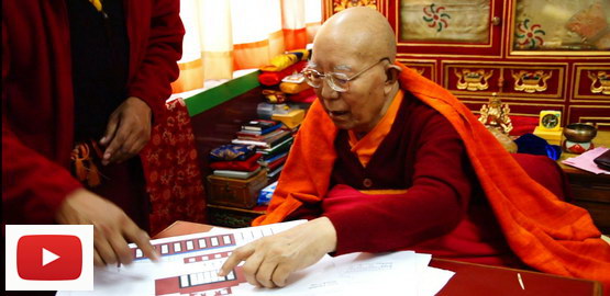 Spotkanie z Tengą Rinpocze - projekt lhakangu zostaje przedłożony do akceptacji.